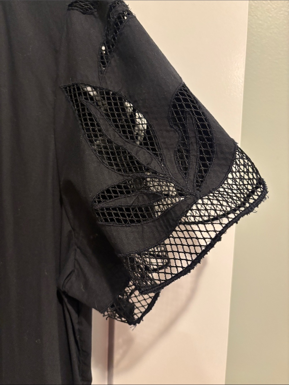 Chico’s Women’s Maxi Dress with eyelet details and Pockets 3.5 or 18 - Picture 3 of 7